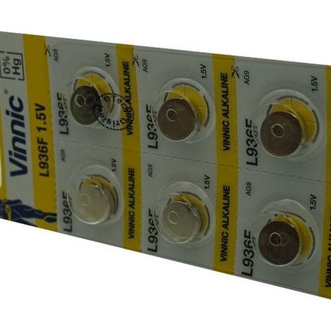 Pack de 10 piles Vinnic pour DIVERS AG9 (1/2)
