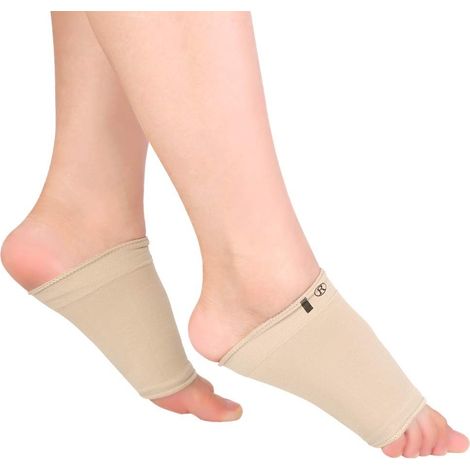 Pack 2 almohadillas de gel aliviar dolor de pies (para personas puente plano) (1/5)