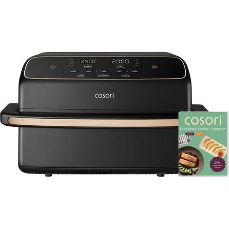Friteuse sans huile COSORI - Air Fryer Dual Blaze Twinfry Compact - Capacité 8,6L - 2700 W - Noir (1/5)