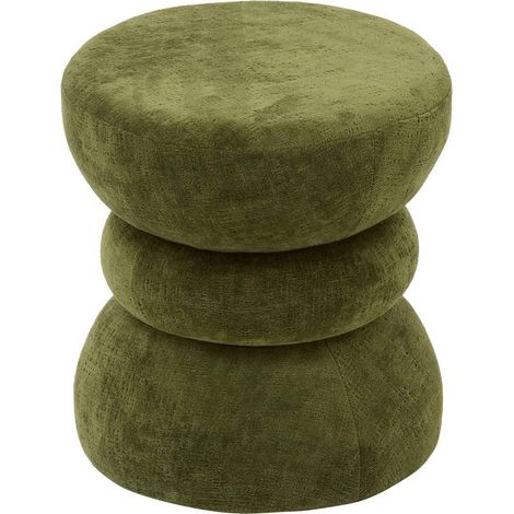 Pouf Totem "Ritem" 36cm Vert
