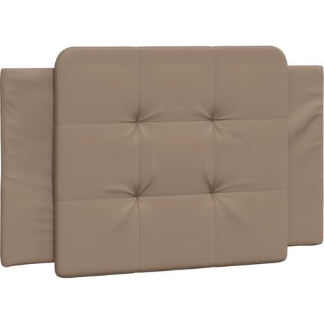 Maison Exclusive - Cuscino Testiera Zadar Cappuccino 80 cm in Similpelle