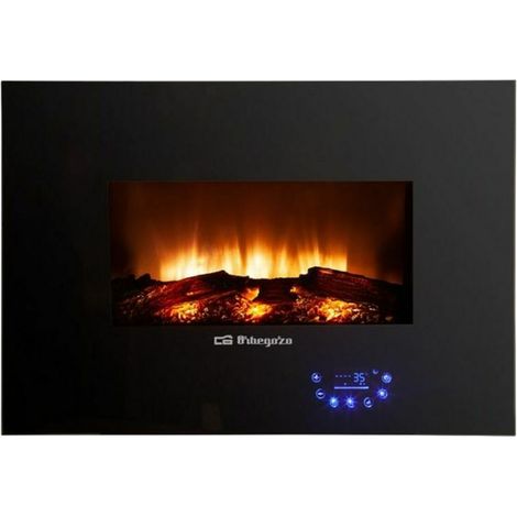 Orbegozo cm-8000 noir poêle électrique 1800w effet feu (1/3)