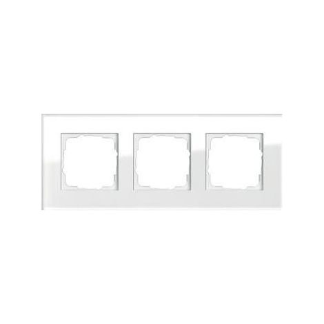 Gira Rahmen 3-fach weiß glas Esprit 021312 (1/5)