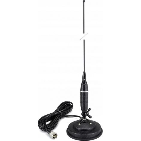 CB-Antenne Delta 500, magnetisch, 105 cm, 600 W, 4 m Kabel, UC-1, 26–28 MHz (1/4)