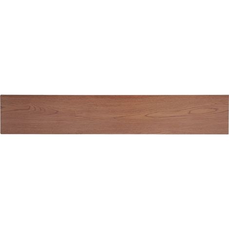 Carreaux de sol en vinyle, grain de bois vintage, installation facile à faire soi-même, 36p 2.5mm Marron (1/2)