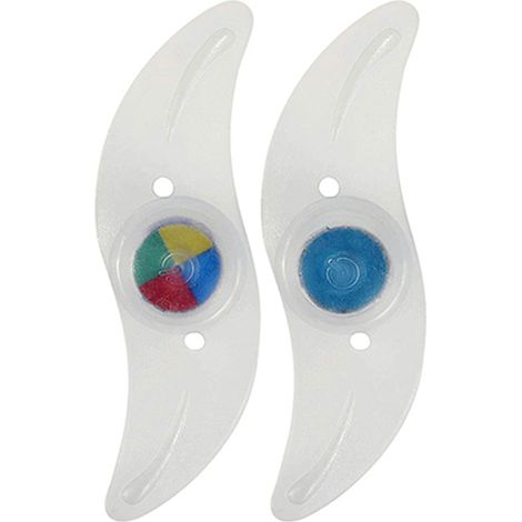 Luci LED Ruote della Bicicletta Raggi RGB Verde Rosso Blu 2PZ TEB0403 (1/5)