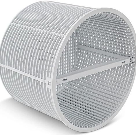 Poolskimmer, ABS-Korb für Schwimmbecken, kompatibel mit Hayward SP-1082, geeignet für Aufstell- und Einbaupools, Abmessungen 17,8 x 18,7 x 12,7 cm (weiß) (1/5)