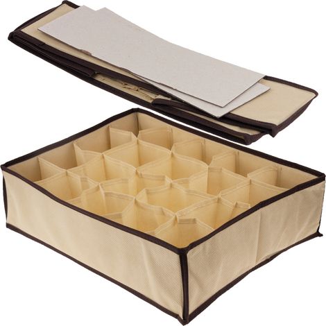 TG63166 Unterwäsche-Organizer, Sockenschubladeneinsatz, 20 Fächer (1/5)
