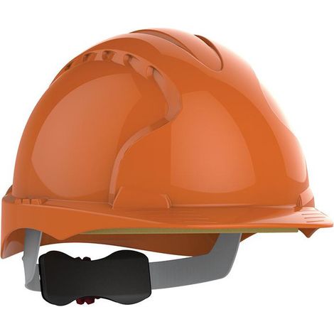 Casque de sécurité crémaillère ventilé EVO3 Orange
