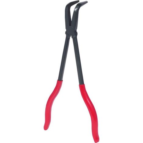 KS Tools Flachrundzange 90° gebogen, XL, 270mm - 500.7053