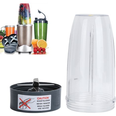 Gobelet extracteur de jus de 946 ml (32 oz) avec lame en croix, compatible avec les blenders de 600 W et 900 W (pièces de rechange). (1/5)