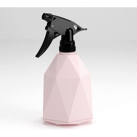 Flacon pulvérisateur vide, flacon pulvérisateur en plastique, atomiseur à pompe rechargeable, pulvérisateur pour jardin, plantes, cuisine, usage intérieur - Rose 600 ml (1/3)