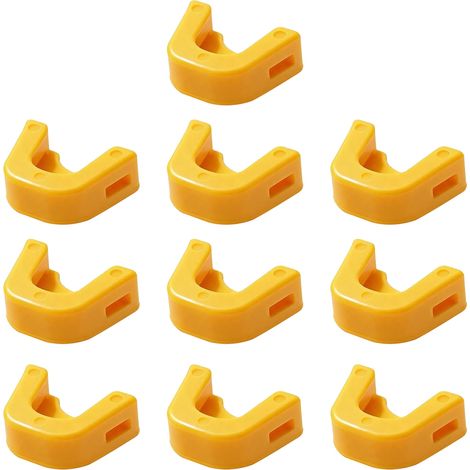 10 embouts de rechange N490008 pour cloueuses BCN650D1, BCN662D1, DCN650B, DCN650D1, DCN662B et DCN662D1 (calibre 18). (1/5)