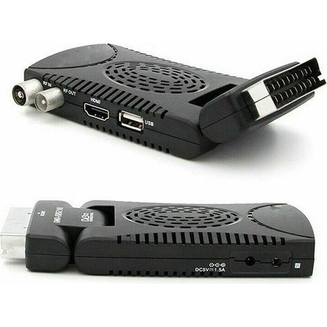 Decoder Mini Digitale Terrestre DVB T2/T3 Scart 180 USB HDMI HD333