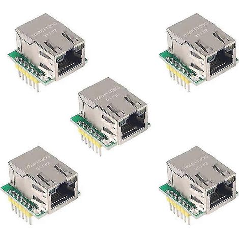 modules réseau Ethernet USR-ES1 W5500, interface SPI, compatibles avec les protocoles Ethernet, TCP et IP, WIZ820IoGreen szrh21 (1/5)