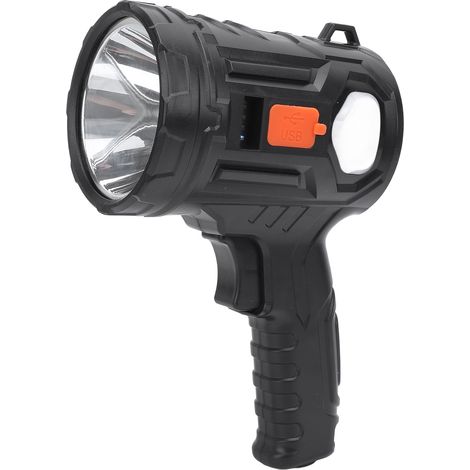 Projecteur LED portable rechargeable avec lentilles à filtre de couleur et batterie de 1200 mAh pour la chasse, le camping et la pêche en extérieur. Idéal pour la chasse, le camping et la pêche. (1/5)