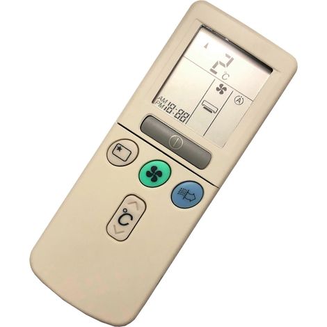 Télécommande d'origine Hitachi pour climatiseurs modèles RAK-25NH6A, RAK-35NH6A, RAK-50NH6A, RAS-18CH5 et RAS-24CH5 (1/3)