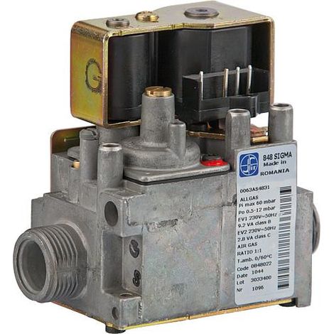 Vanne gaz convient pour Ecoheat gaz H15/HS15/S30 Ref. : 88.20270-0440