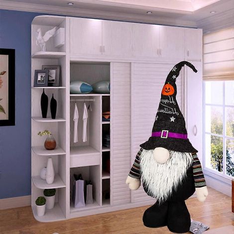 Gnome de Noël sans visage pour poupée, peluche, pendentif, décorations de Noël et d'Halloween (1/4)