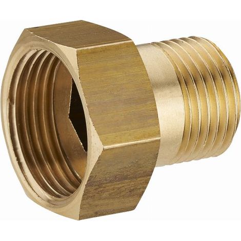 Raccordo per contatore 2 pezzi maschio M1/2' (15x21) dado libero femmina F3/4' (20x27) NOYON & THIEBAULT - 225-2015L1