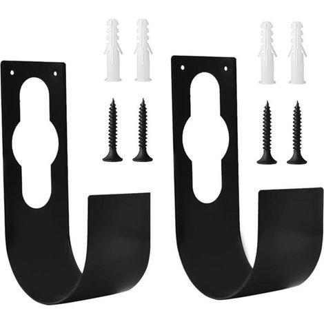 Cocoplus，Ganchos para mangueras de jardín，Sistema de almacenamiento，Aptos para mangueras de jardín，Juego de 2，Tornillos incluidos (1/5)