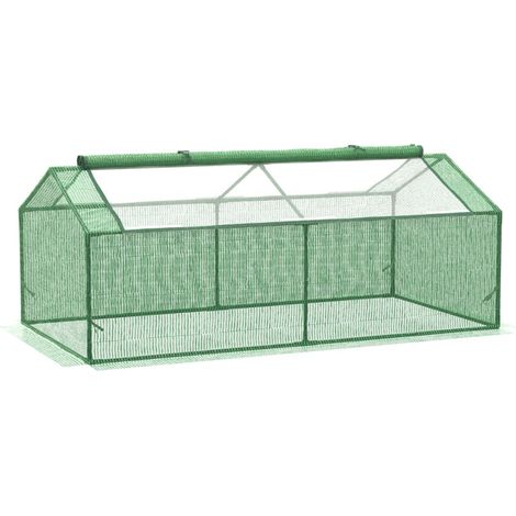 Serre Outsunny en aluminium avec fenêtre. serre à tomates. châssis froid. 180 x 90 x 70 cm. verte (1/5)