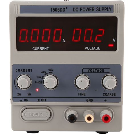 Alimentation CC réglable de précision 2-5 A avec affichage numérique 0-15 V pour la réparation de téléphones (1/5)