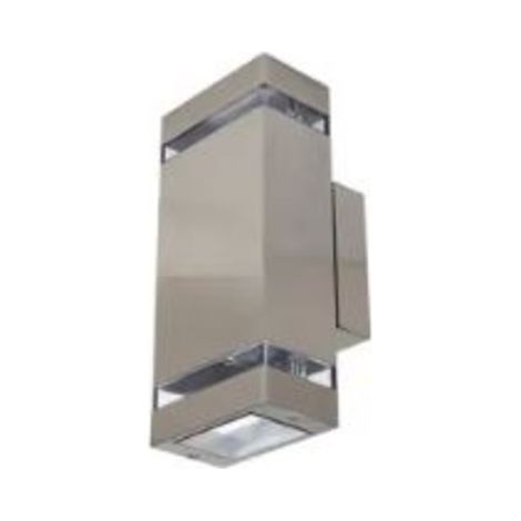 Applique Gardenya-2 inoxydable GU10 2x35W Dim. 110x105x255mm (1/2)