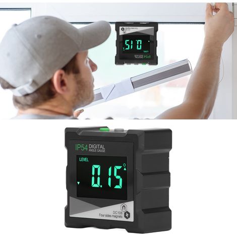 Digitaler Neigungsmesser, Wasserwaage, 360°-Neigungsmesserkasten, Neigungswaage, Winkelmesser (1/5)