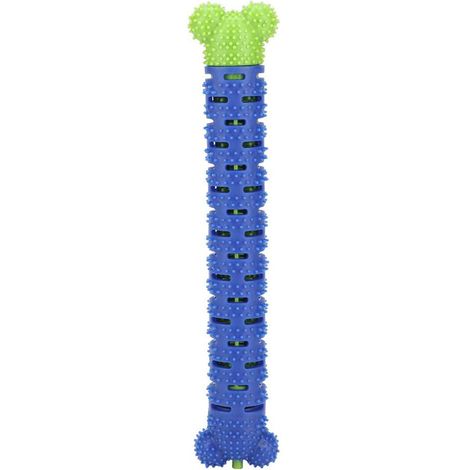 1 de brossage, silicone durable, design fendu, jouet à mâcher, nettoyage dents chien (1/5)