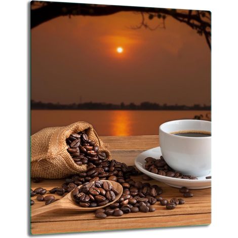 TABLERO DE MESA DE PANEL DE CRISTAL 40x52 CAFÉ (1/5)