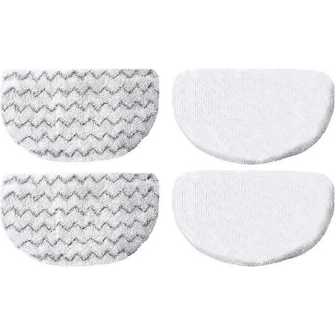Lot de 4 lingettes de rechange pour balai vapeur Bissell Powerfresh séries 1940, 1806, 1440 et 1544. (1/5)