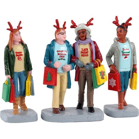 Girls Christmas Shopping Trip Set Of 3 Art.-Nr. 12026