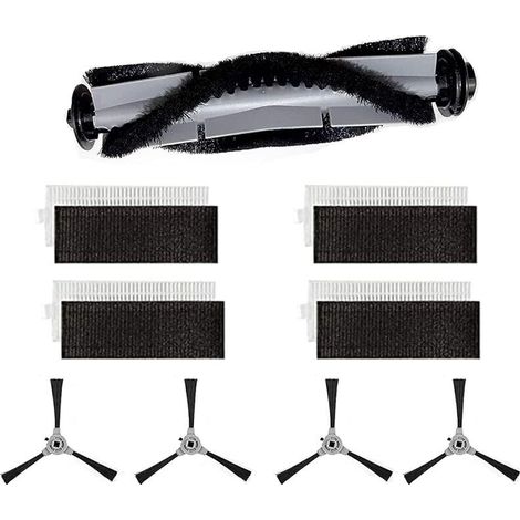 Kit accessoires de rechange pour aspirateur Venga VG Rvc 3000 - Brosse principale - Filtres HEPA - Brosse latérale