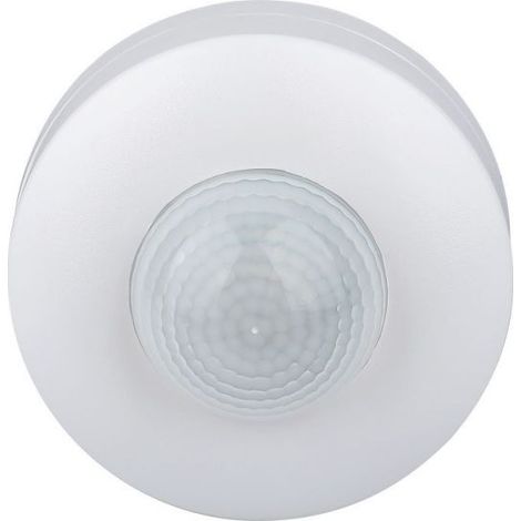 V-Tac – Détecteur de mouvement infrarouge saillie blanc – Installation intérieure – Portée réglable jusqu'à 15m – Indice de protection IP20