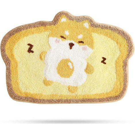 Cute Cat Bathroom Mat, Extra Soft and Absorbent, Machine Washable, Non-Slip Mat for Bathtub Shower and Bathroom (1/4)