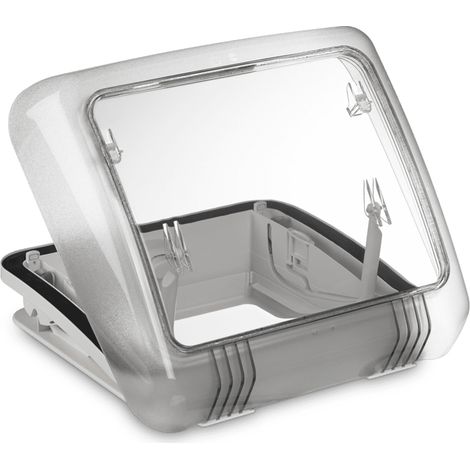 Ventana de techo Dometic Micro Heki de 28x28 con mosquitera de 23-42 mm y ventilación. (1/4)