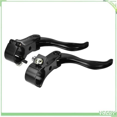 1 Paire de Levier de Frein de vélo, poignée de Barre de Frein à Disque Niveau 24 mm Léger pour VTT Vélo (1/4)