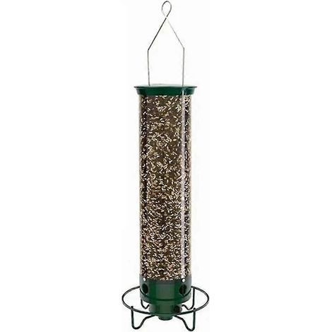 Mangeoire à oiseaux sauvages Droll Yankees YF-M Yankee Flipper anti-écureuils avec perchoir rotatif activé par le poids (1/5)