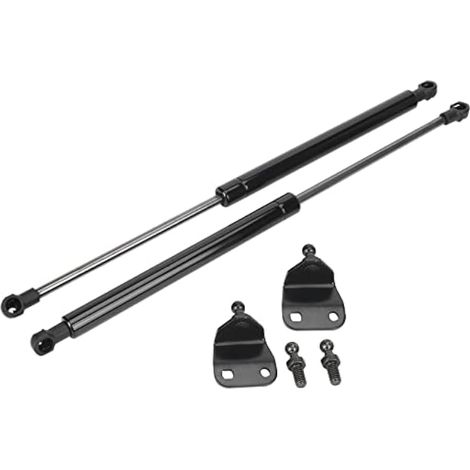 2 amortisseurs universels 400 mm 300 N pour capot, coffre et hayon de voiture, vérins à gaz (1/4)