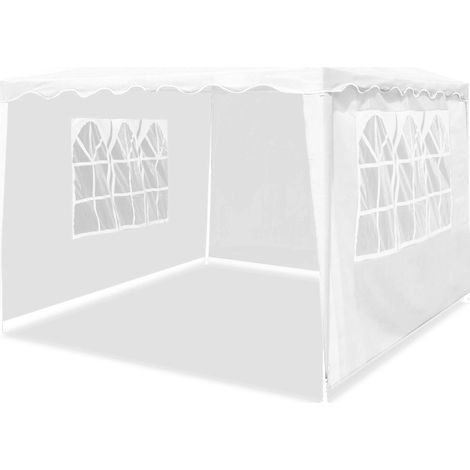 Aga Pavillon de jardin 3x3 m DS7007 Blanc (1/5)
