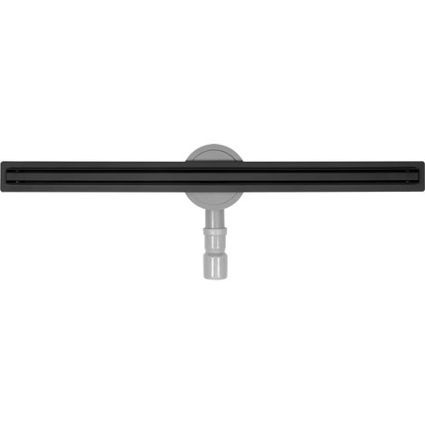 Duschrinne, Bodenablauf 80cm Slim Black