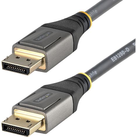 StarTech.com Cavo DisplayPort 1.4 certificato VESA da 5 m - 8K 60Hz HDR10 - Video Ultra HD 4K 120Hz - Cavo DP 1.4 - Cavo video DP per monitor/display - Cavo con connettore DisplayPort (M) a DisplayPor (1/4)