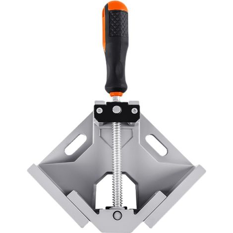 Pince à Angle droit 90 °, pince à Joint d'angle en aluminium avec poignée réglable antidérapante pour le travail du bois et le soudage à Angle droit