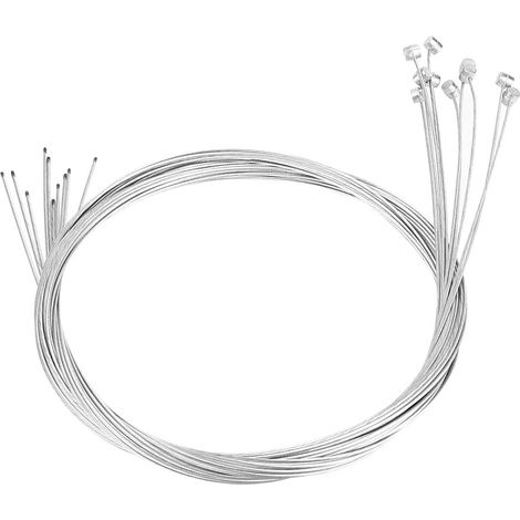 Cable De Frein Trottinette 2M,Cable Frein Vtt,Gaine Cable Velo,Câble De Frein Velo,Cable Frein Velo Câbles Et Gaines De Frein Vélo,10Pcs Vélo Câble De Frein Vélo Ligne De Frege Ligne Réparation De Acc (1/5)