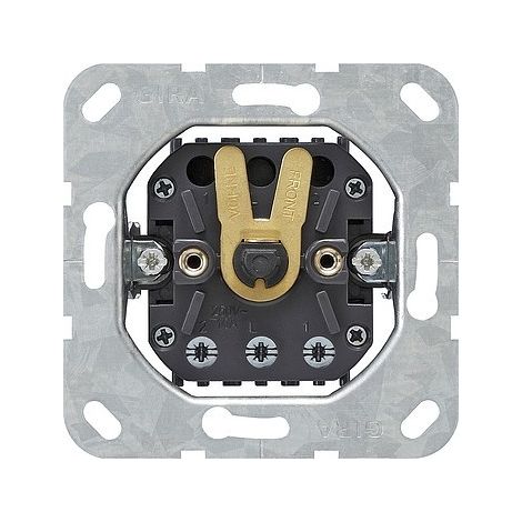 POUSSOIR/INTERRUPTEUR DE STORES UNIPOLAIRE GIRA 015400
