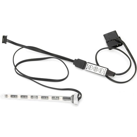 Lampe LED RGB ajustable pour aquarium et refroidissement par eau (1/5)