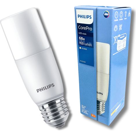 LED-Stablampe E27 T38 9,5 W = 75 W 1050 lm warmweiß 3000 K Philips (1/5)