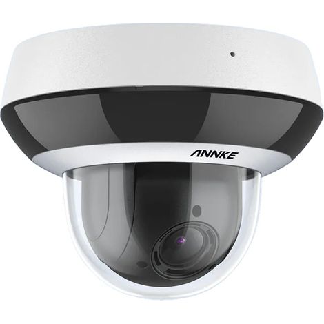Caméra de sécurité IP, résolution 4MP, vision nocturne jusqu'à 20 m, zoom optique 4x, angle de vision de 110°, alimentée par PoE (1/5)