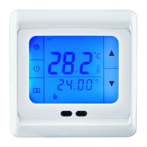 Thermostat Bernstein HT07 Blue Touch-Screen elektrische Fußbodenheizung TWIN (1/4)